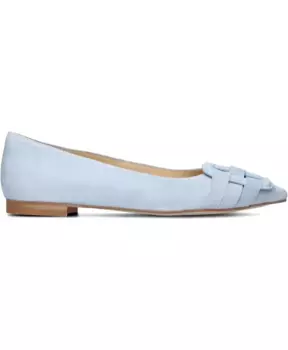 Замшевые балетки Stefano Lauran, синий