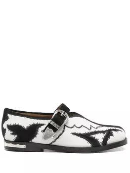 Замшевые балетки Toga Pulla, черный