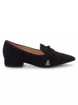 Замшевые балетки Viola Cole Haan, черный