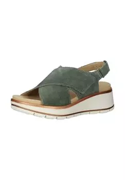 Замшевые босоножки ara, цвет Dunkelgrn