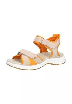 Замшевые босоножки ara, песочный