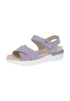 Замшевые босоножки Caprice, цвет Lavendel