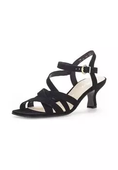 Замшевые босоножки Gabor, черный