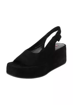 Замшевые босоножки Hogl, черный