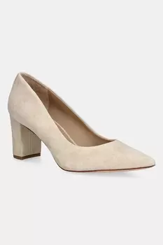 Замшевые босоножки Lanette Blkh Lauren Ralph Lauren, бежевый