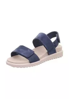 Замшевые босоножки legero, синий