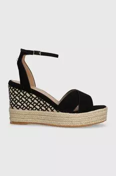 Замшевые босоножки Madeira Boss, черный