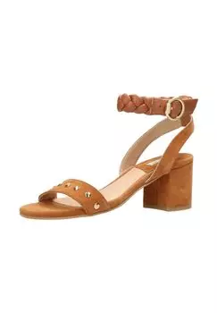 Замшевые босоножки Mexx, цвет Cognac