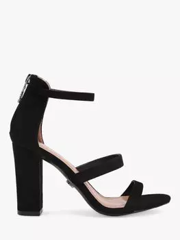 Замшевые босоножки на каблуке KG Kurt Geiger Fran, черные