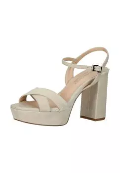 Замшевые босоножки PETER KAISER, песочный