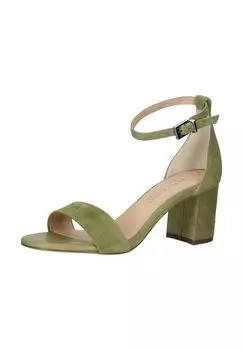 Замшевые босоножки PETER KAISER, зеленый