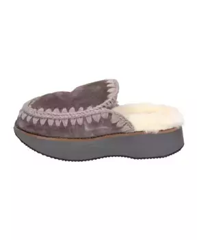 Замшевые босоножки стильные и удобные Mou, серый