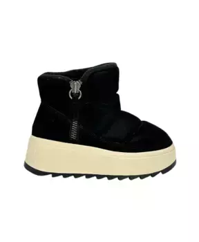 Замшевые ботильоны Ash, черный