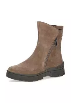 Замшевые ботильоны Caprice, цвет mud