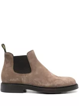 Замшевые ботильоны Дукаля Doucal'S, серый