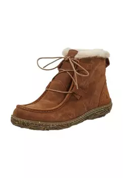 Замшевые ботильоны El Naturalista, цвет Wood