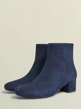 Замшевые ботильоны evelyn Hobbs, темно-синий