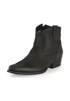 Замшевые ботильоны Felmini, черный