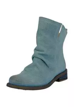 Замшевые ботильоны Felmini, голубой