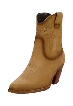 Замшевые ботильоны Felmini, серый