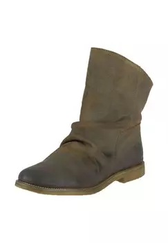 Замшевые ботильоны Felmini, зеленый