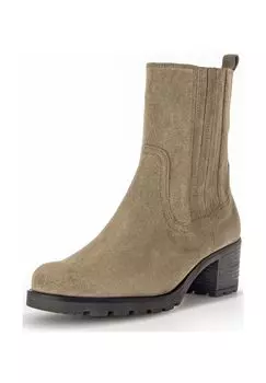 Замшевые ботильоны Gabor, цвет Mittelbraun