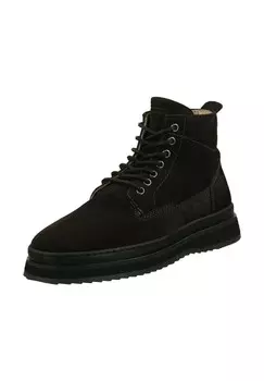 Замшевые ботильоны GANT, коричневый