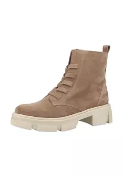 Замшевые ботильоны ILC, тауп