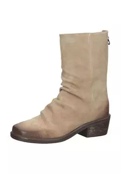 Замшевые ботильоны LAZAMANI, тауп