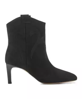 Замшевые ботильоны Lina Locchi, черный