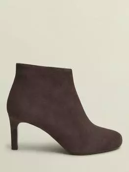 Замшевые ботильоны лиззи Hobbs, цвет Chocolate Brown