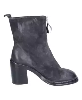 Замшевые ботильоны Moma, серый