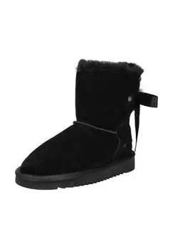 Замшевые ботильоны Mustang, черный