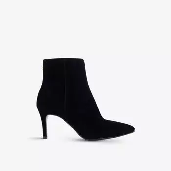 Замшевые ботильоны Obsessive Dune, черный