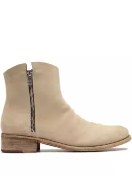 Замшевые ботильоны Oliver Sigaro с молниями Officine Creative, нейтральный