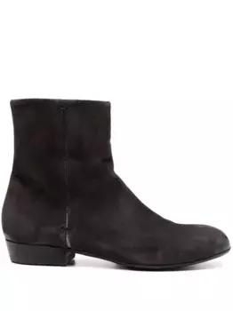 Замшевые ботильоны Pantanetti, серый