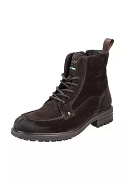 Замшевые ботильоны Pantofola d’Oro, темно-коричневый