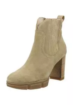 Замшевые ботильоны Paul Green, бежевый