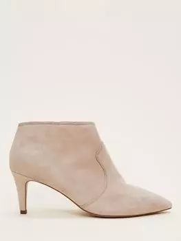 Замшевые ботильоны Phase Eight, нейтральные