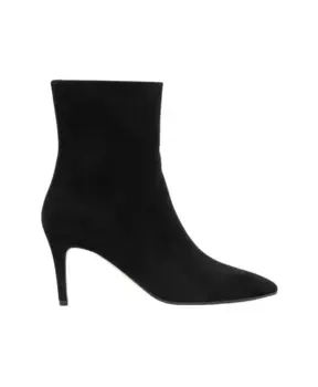 Замшевые ботильоны с острым носком Parallele, черный