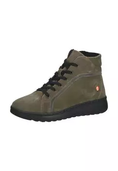 Замшевые ботильоны softinos, коричневый