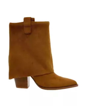 Замшевые ботильоны Steve Madden, коричневый