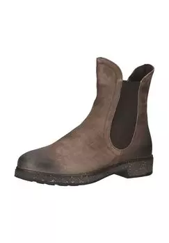 Замшевые ботильоны Think!, черный