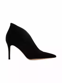 Замшевые ботильоны Vania Gianvito Rossi, черный