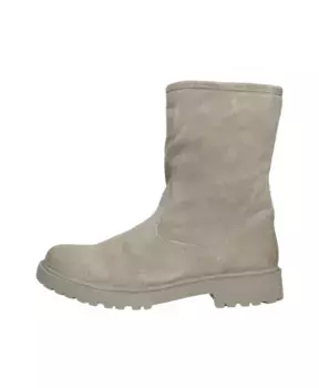 Замшевые ботильоны yl61 Blackstone, бежевый