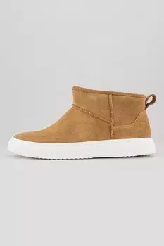 Замшевые ботинки Alamenda с логотипом Ugg, охра