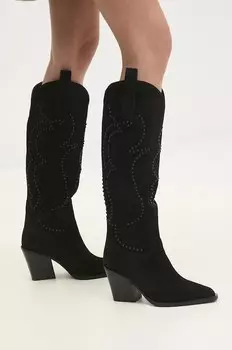 Замшевые ботинки Answear.Lab, черный