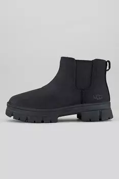 Замшевые ботинки Ashton Chelsea Ugg, черный