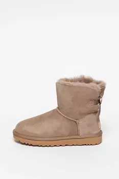 Замшевые ботинки Bailey Bow Mini Ugg, коричневый