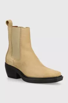 Замшевые ботинки челси Copenhagen, бежевый